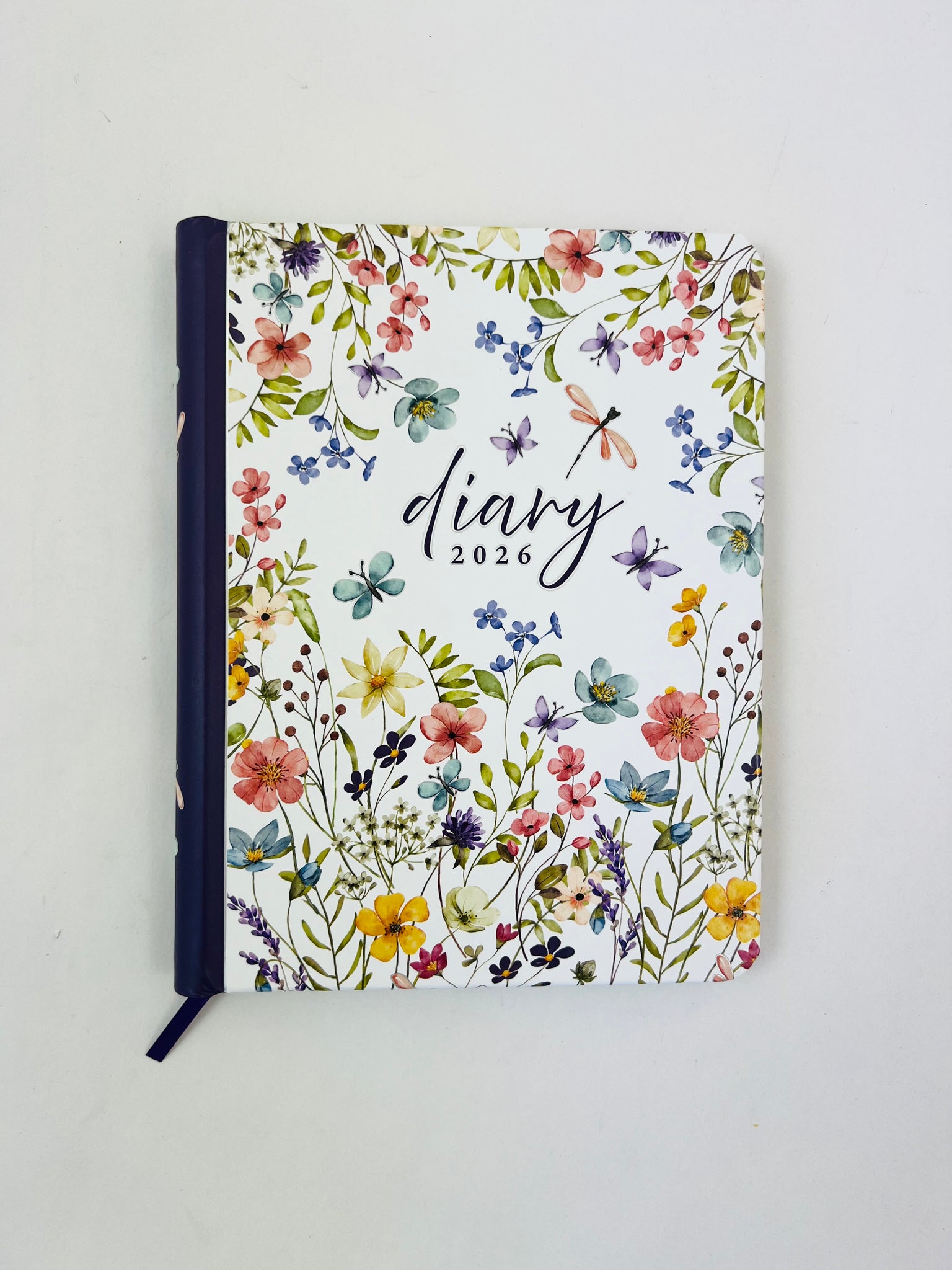 2026 A5 Fashion Diary - Week to View - Wildflowers