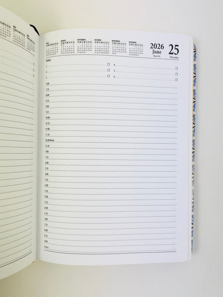 2026 A5 Fashion Diary - Day to Page - Amalfi