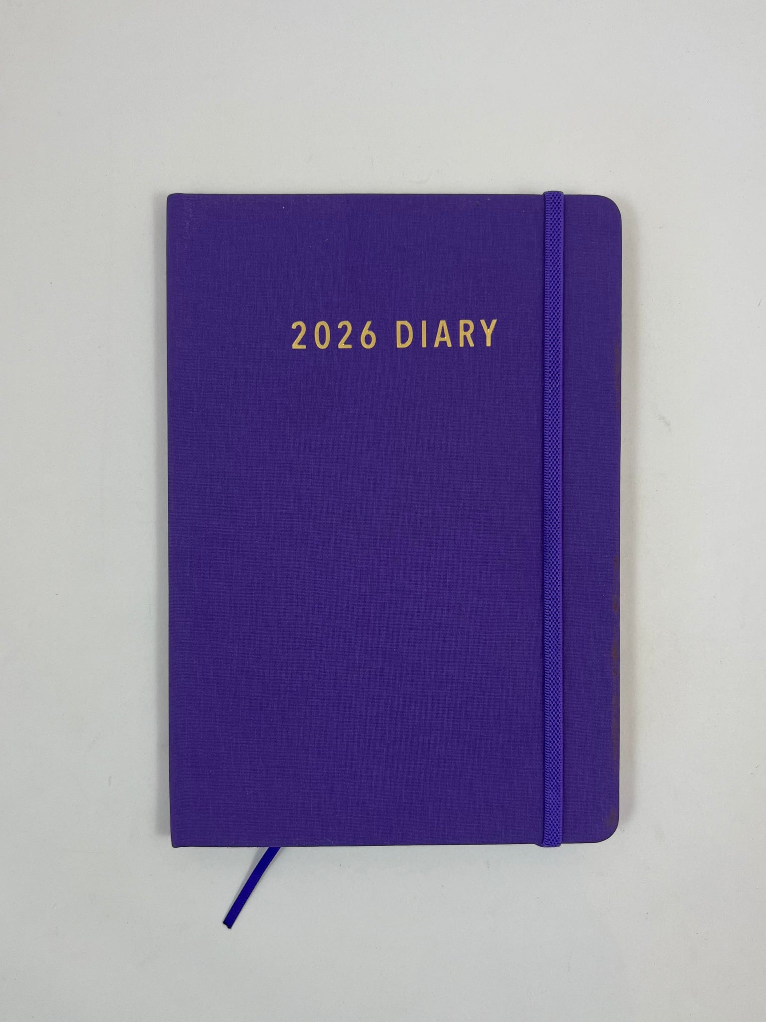 2026 Week to View - A5 Diary - Violet