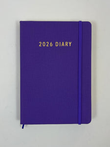 2026 Day to Page - A5 Diary - Violet