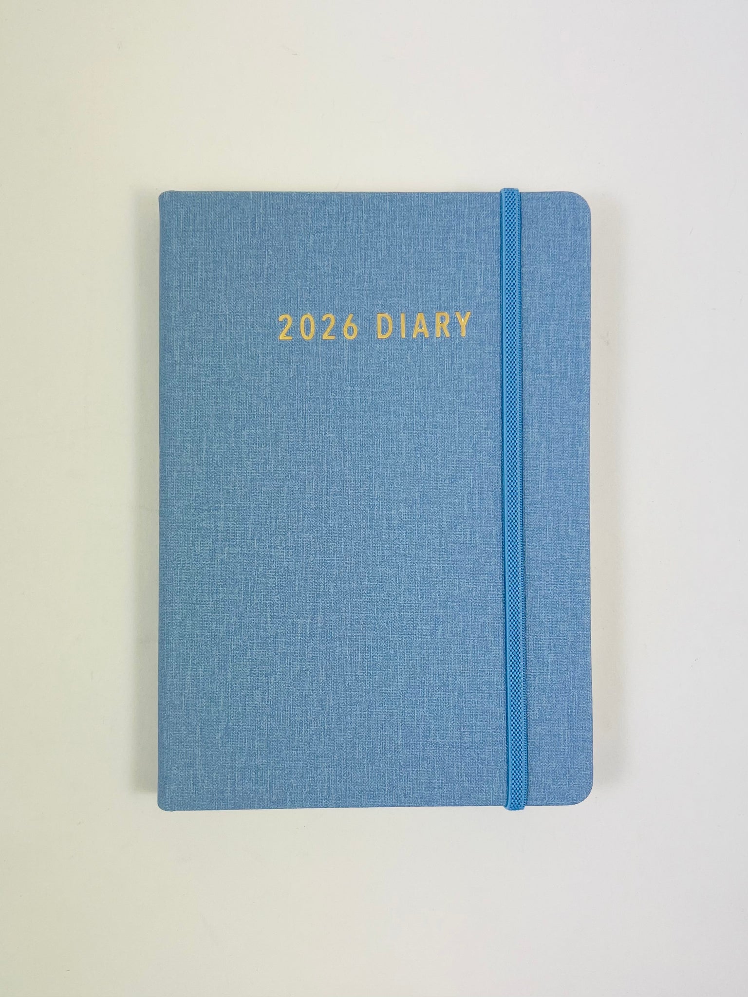 2026 Day to Page - A5 Diary - Powder Blue
