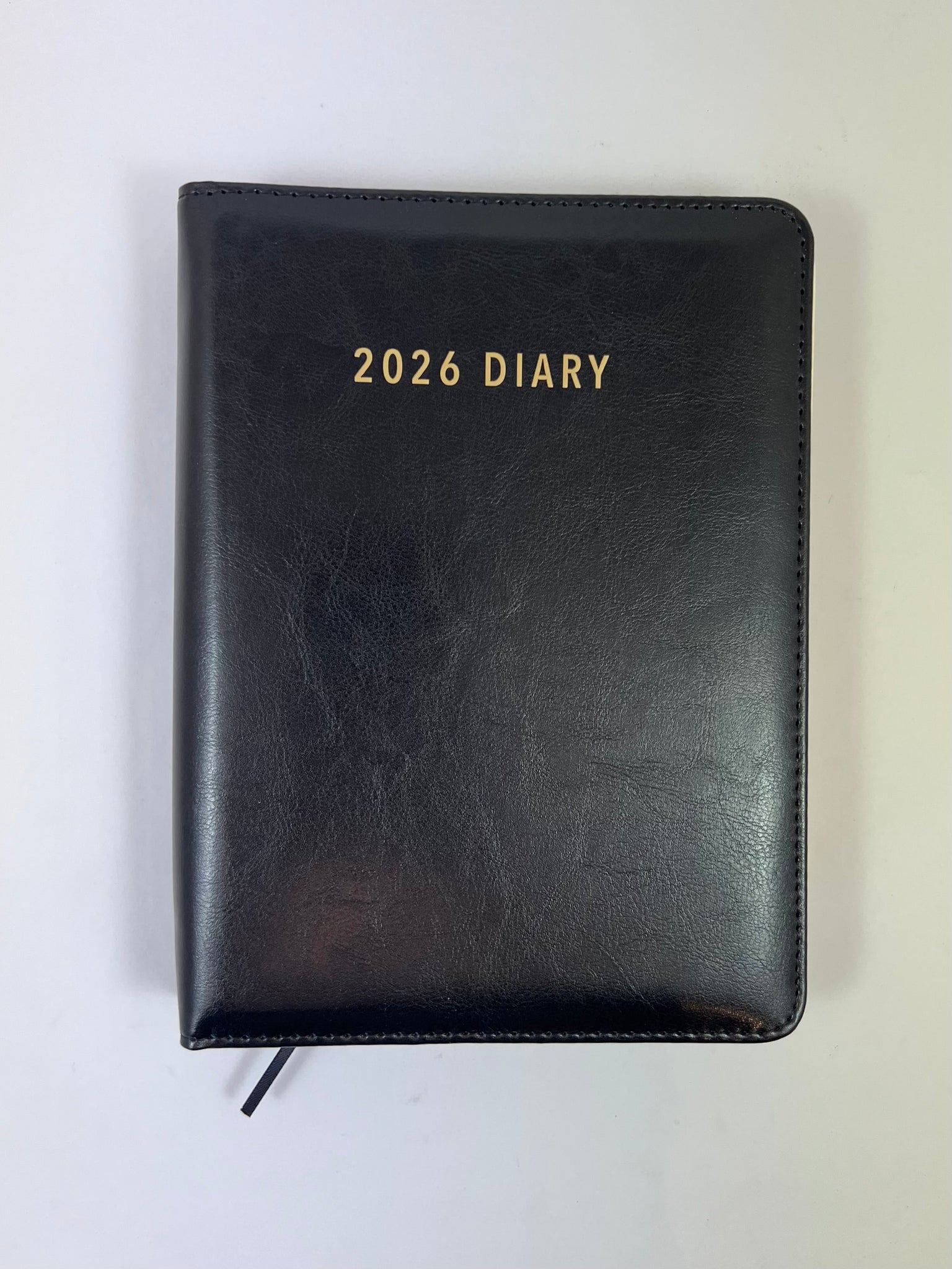2026 Day to Page - A5 Spiral Diary - Black