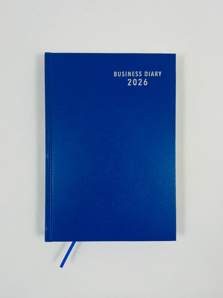 2026 'Business Basics' A5 Diary - Day to a Page - Royal Blue