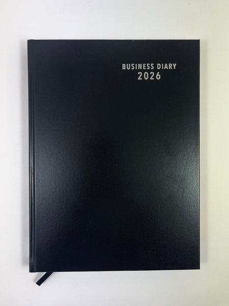 2026 'Business Basics' A4 Diary - Week to View - Black