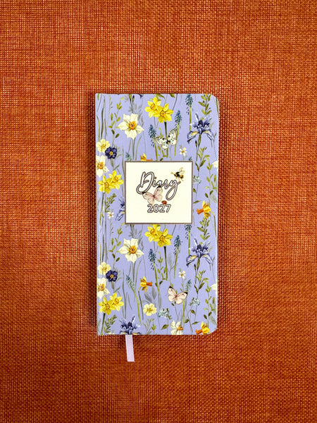 2027 Purse Diary - Week to View - Spring Bloom