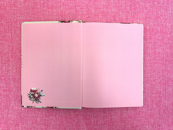2027 A5 Diary Case - Native Flowers
