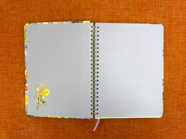 2027 A5 Diary Spiral - Spring Bloom