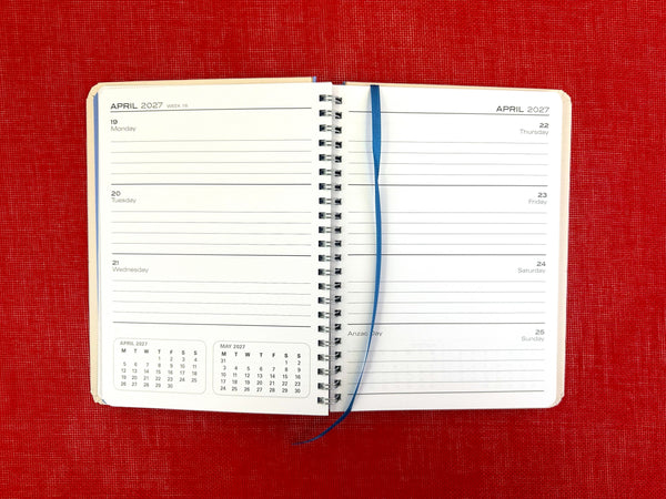 2027 A5 Diary Spiral - Van Gogh
