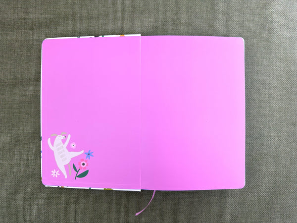 2027 A5 Diary Case - Day to Page - Dogs & Flowers