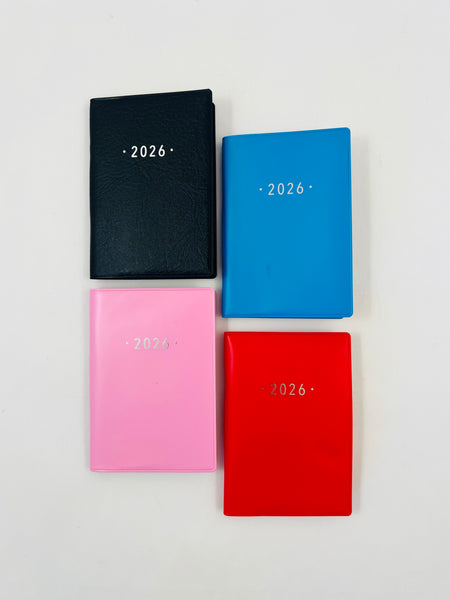 2026 A7 Softcover Diary - Black
