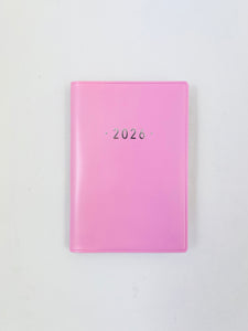 2026 A7 Softcover Diary - Pink