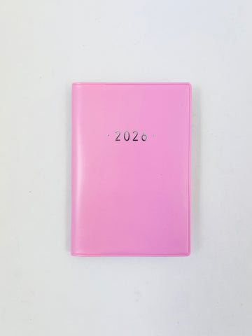 2026 A7 Softcover Diary - Pink