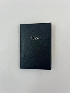 2026 A7 Softcover Diary - Black