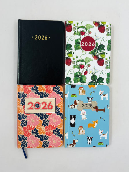 2026 A7 Hardcover Diary - Strawberries
