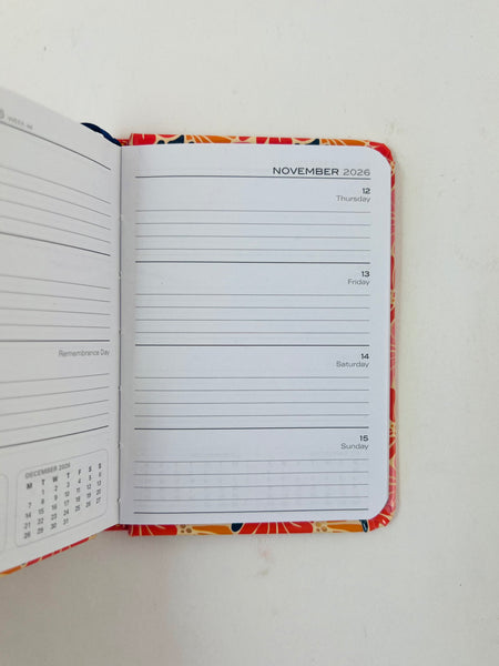 2026 A7 Hardcover Diary - Strawberries