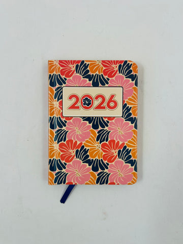 2026 A7 Hardcover Diary - Floral