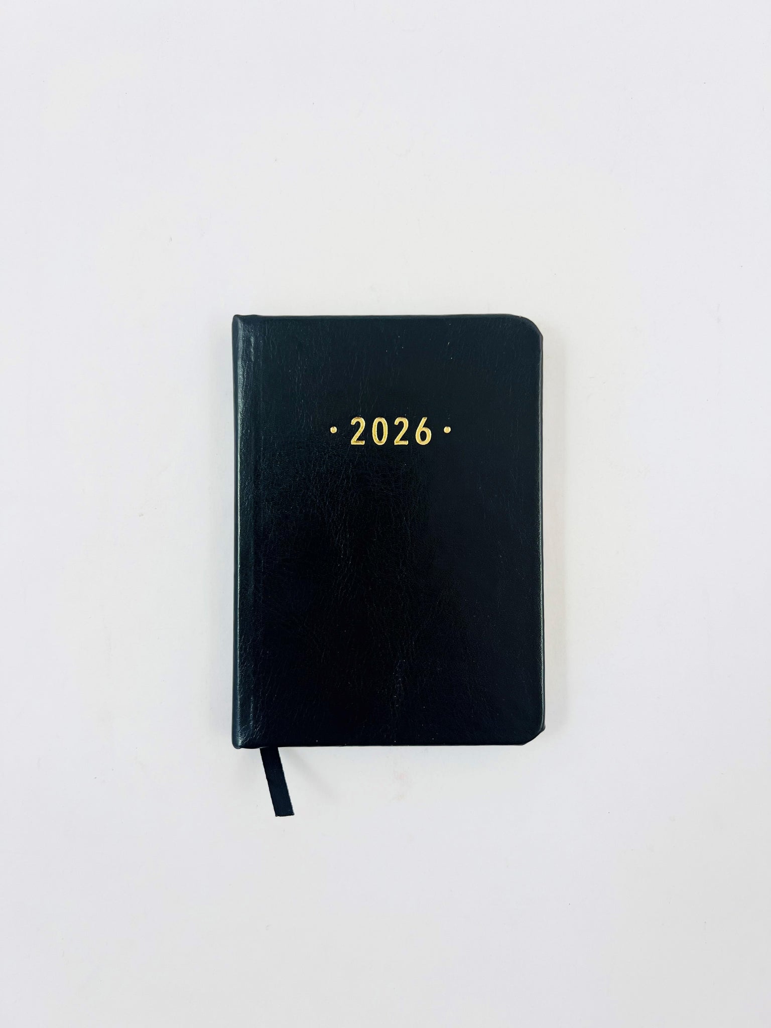 2026 A7 Hardcover Diary - Black