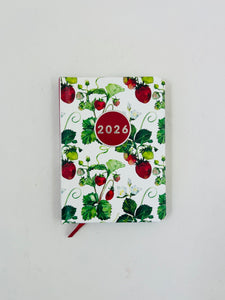 2026 A7 Hardcover Diary - Strawberries