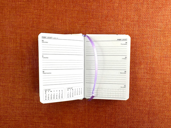 2027 A7 Hardcover Diary - Butterflies