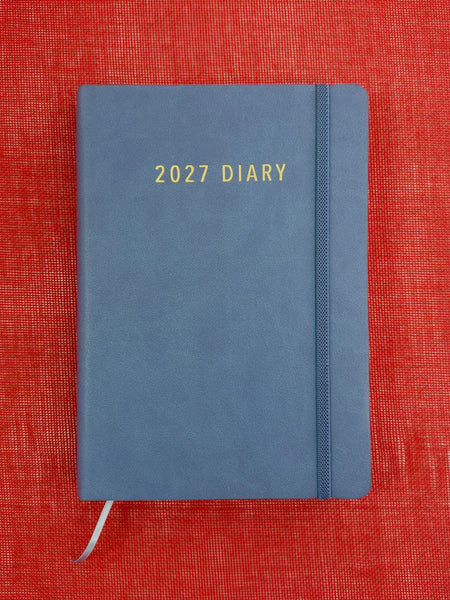 2027 Day to Page - A5 Diary - Ocean Softcover