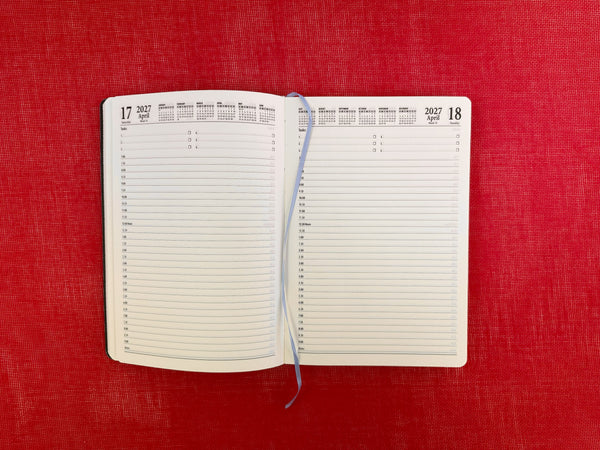 2027 Day to Page - A5 Diary - Ocean Softcover