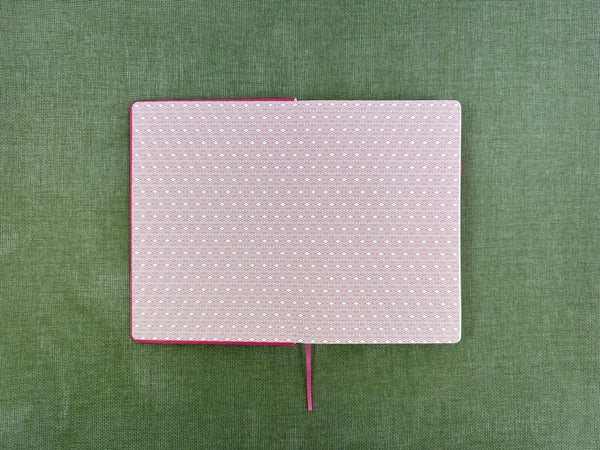 2027 Day to Page - A5 Diary - Raspberry