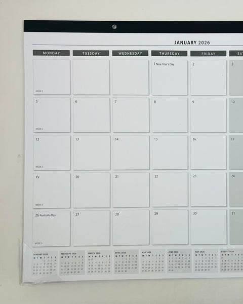 2026 Desk Planner Pad