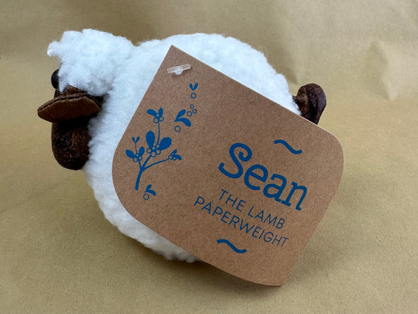 Aussie Paperweight - Mini Sean the Lamb