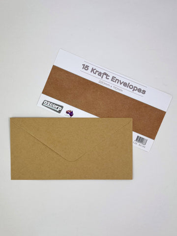 Envelope Set DL - Kraft