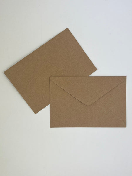 Envelope Pack of 20 - Kraft