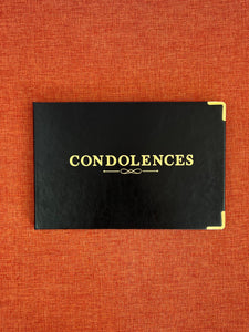 Classic Condolence Book