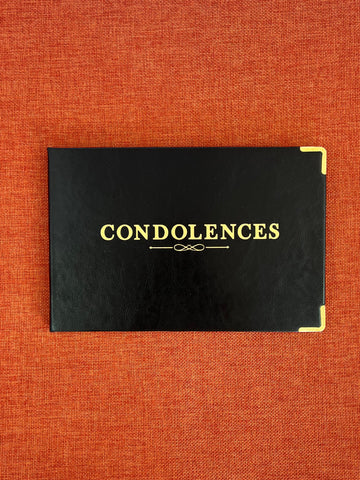 Classic Condolence Book