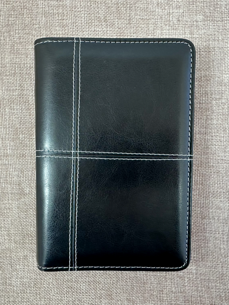 2027 Week to View - B6 Organiser Diary - Black