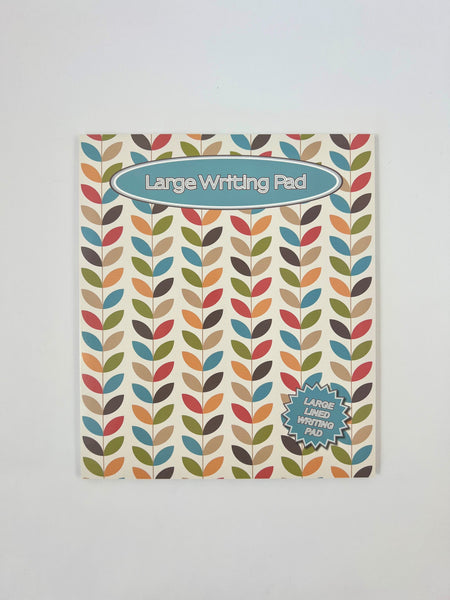 Large Writing Pad - Leaves