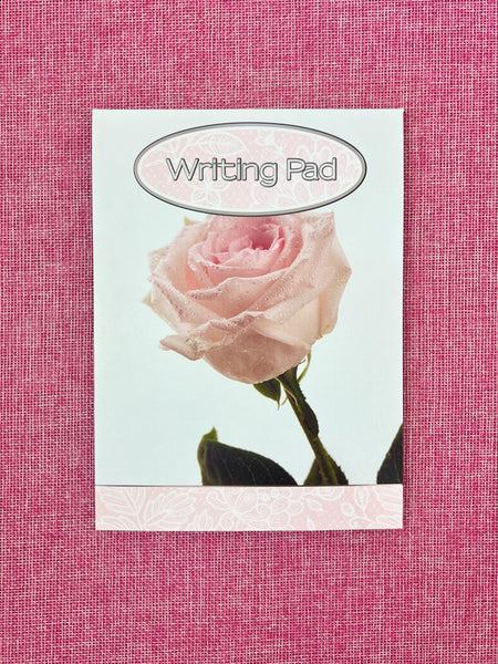 Writing Pad - Pink Rose