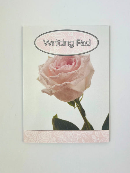 Writing Pad - Pink Rose