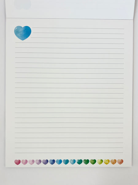 Large Writing Pad - Rainbow
