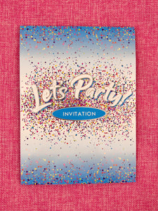 Invitation Pad - Confetti