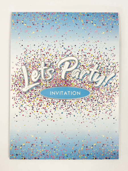 Invitation Pad - Confetti