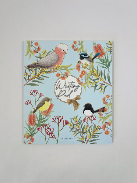 Large Writing Pad - Tiny Birds
