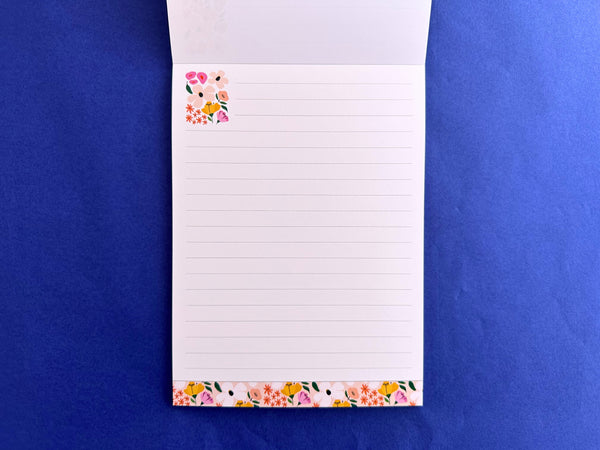 Writing Pad - Market Flowers