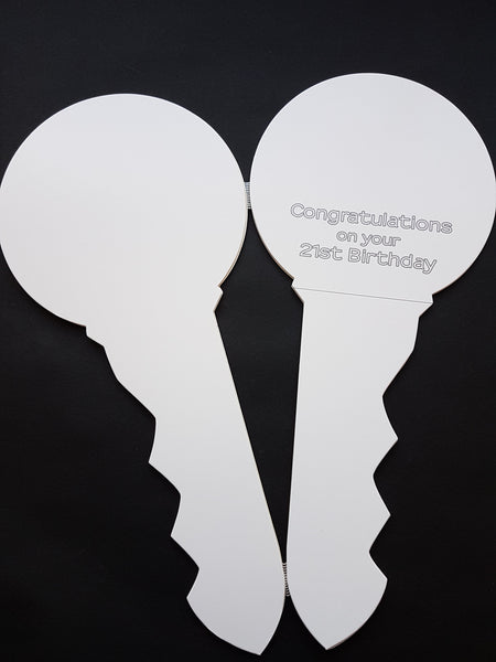 Keepsake Key - Bright Birthday 21st