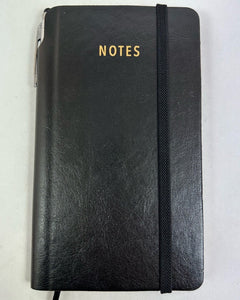 Slim Journal (with pen included in the spine) - Black