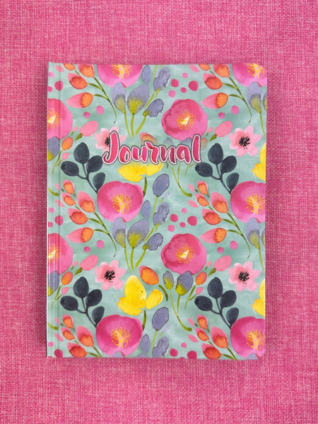 Journal A5 - Aqua Bloom
