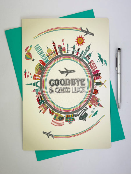 Large Card - Goodbye Travel