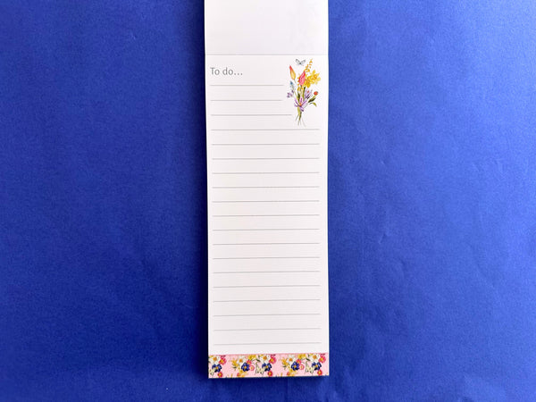 Magnetic List Pad - Spring Bloom