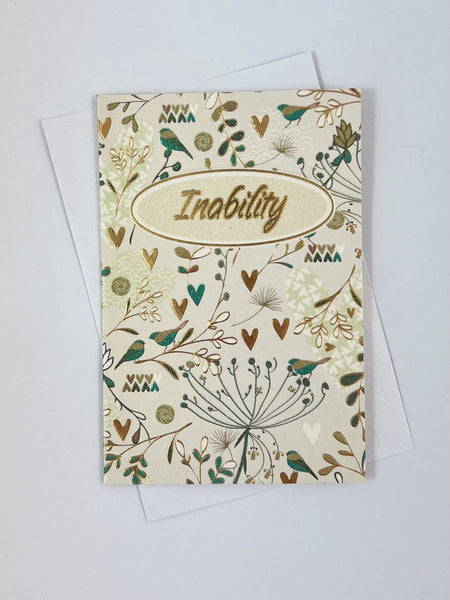 Inability Cards - Spring Kimono