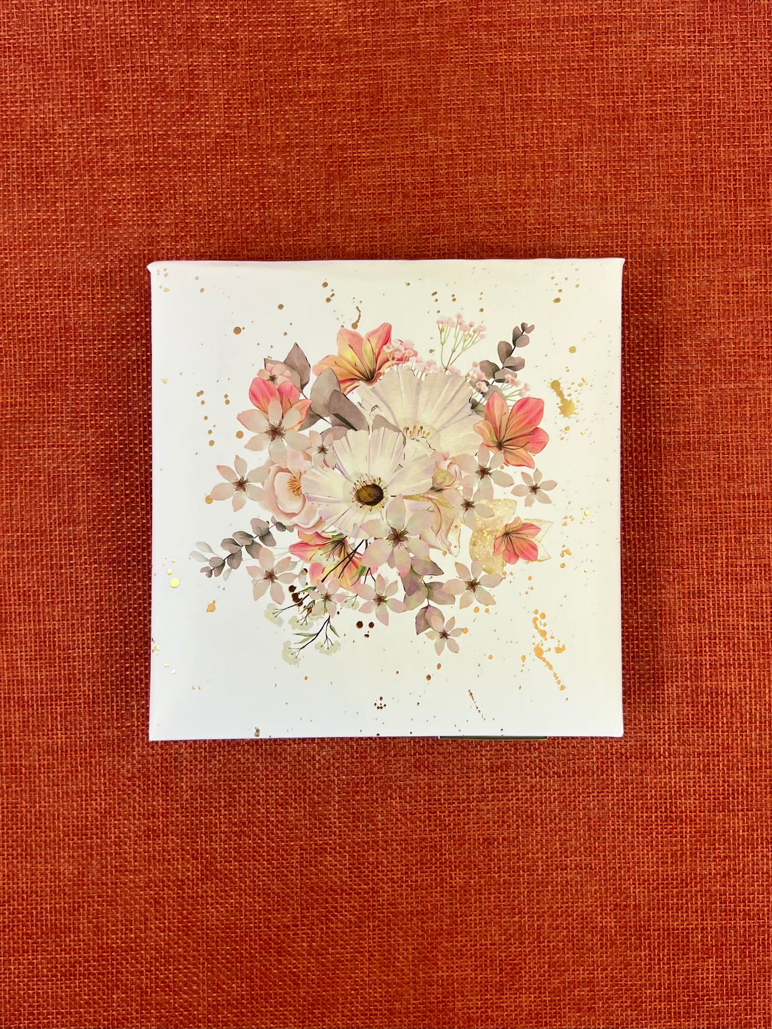 Memo Block - Pink Petals