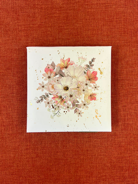 Memo Block - Pink Petals