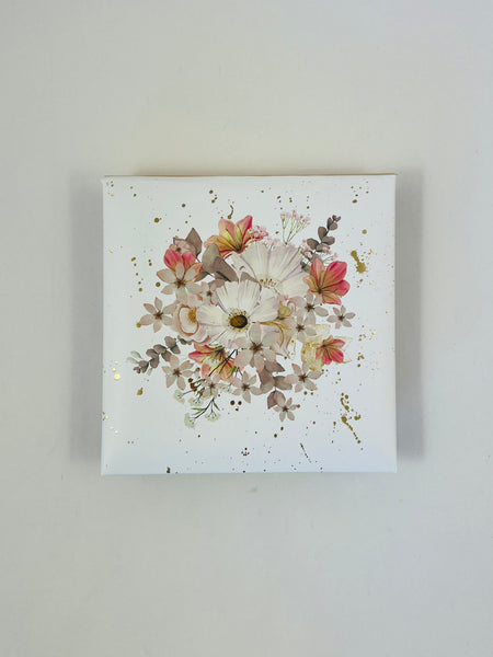 Memo Block - Pink Petals
